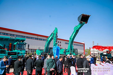 向绿色矿山进击!山河巨鼎装备园落成