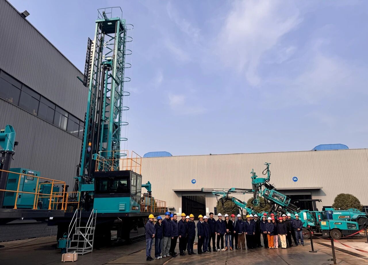 山河智能最大牙轮钻机进军南美高端矿山市场,彰显中国制造硬实力