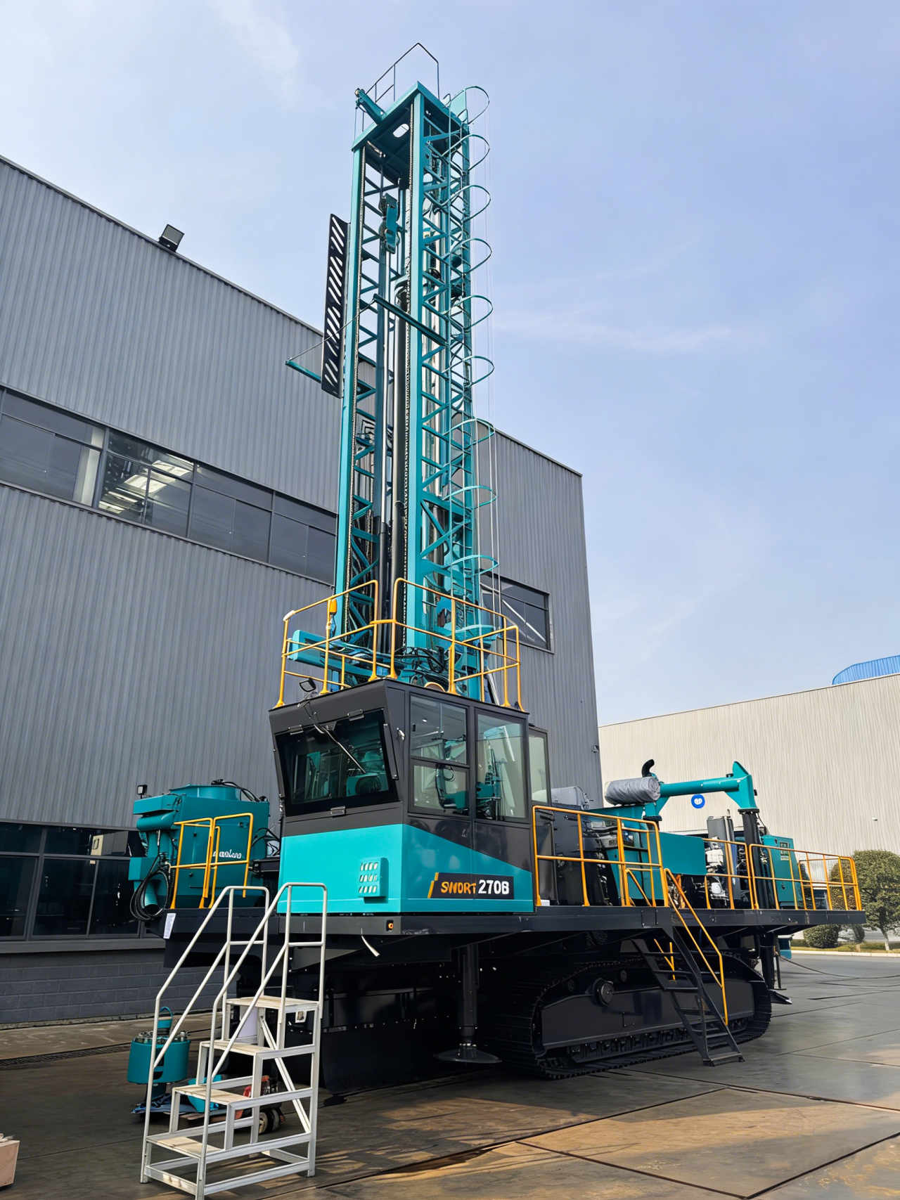 山河智能最大牙轮钻机进军南美高端矿山市场,彰显中国制造硬实力