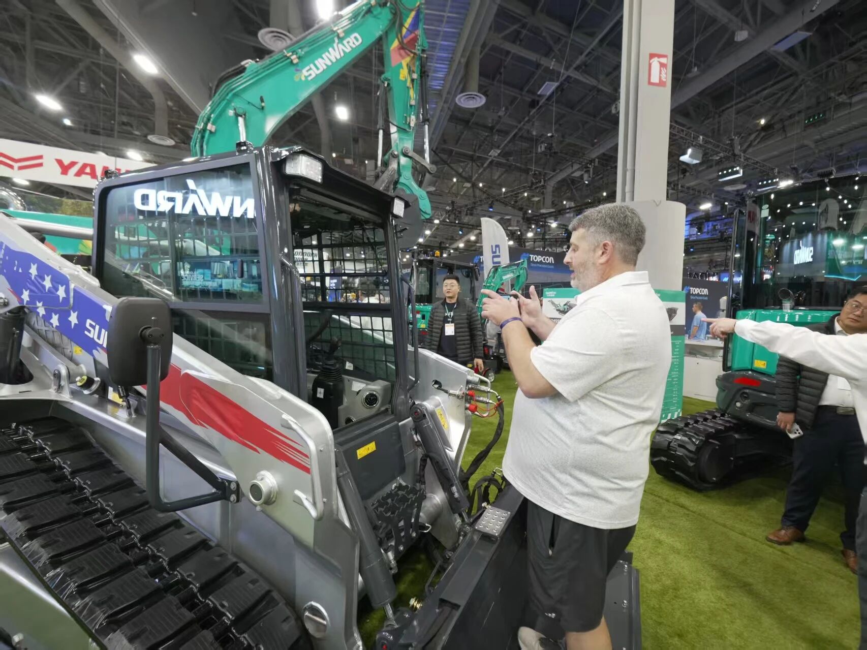 2026美国拉展圆满收官，山河智能高端定制再获认可！